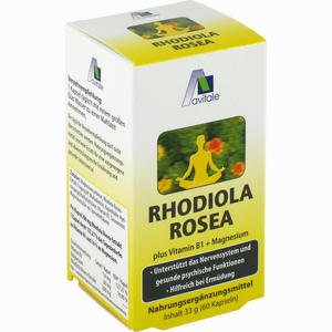 Rhodiola Rosea Kapseln 200mg  60 Stück - ab 11,17 €