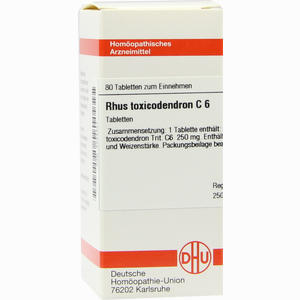 Rhus Toxicodendron C6 Tabletten 80 Stück - ab 10,48 &euro;