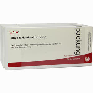 Rhus Toxicodendron Comp Ampullen 50 x 1 ml - ab 0,00 &euro;