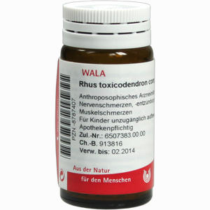 Rhus Toxicodendron Comp Globuli 20 g - ab 7,50 €