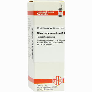 Rhus Toxicodendron D10 Dilution 20 ml - ab 10,76 &euro;