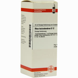 Rhus Toxicodendron D12 Dilution 50 ml - ab 0,00 &euro;