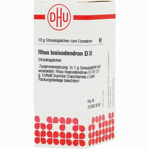 Rhus Toxicodendron D30 Globuli 10 g - ab 6,93 €