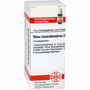 Rhus Toxicodendron D4 Globuli DHU-Arzneimittel GmbH & Co. KG 10 g - ab 7,35 &euro;