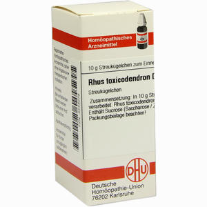 Rhus Toxicodendron D8 Globuli 10 g - ab 7,76 €