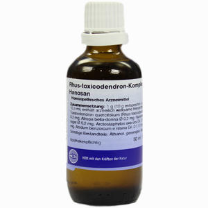 Rhus Toxicodendron Kompl Hanosan Fluid 50 ml - ab 17,82 €