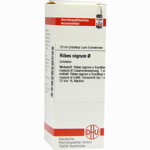 Ribes Nigrum Urtinktur Dilution 20 ml - ab 11,21 €