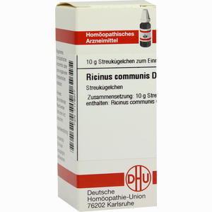 Ricinus Communis D4 Globuli 10 g - ab 0,00 &euro;