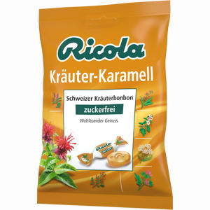Ricola Kräuter- Karamell Ohne Zucker Beutel Bonbon 75 g - ab 0,00 €