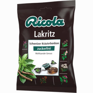 Ricola Lakritz Ohne Zucker Bonbon 75 g - ab 1,71 €