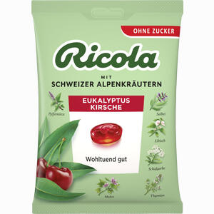 Ricola Ohne Zucker Beutel Eukalyptus Kirsche 75 g - ab 2,35 €