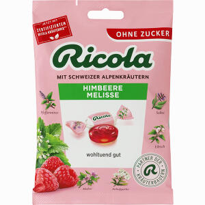 Ricola Ohne Zucker Himbeere Melisse Beutel 75 g - ab 2,14 &euro;