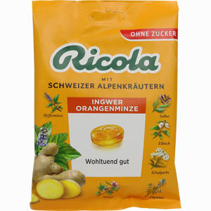 Ricola Ohne Zucker Ingwer Orangenminze 75 g - ab 1,71 €