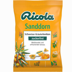 Ricola Sanddorn Kräuterbonbons Ohne Zucker  75 g - ab 0,00 €