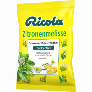 Ricola Zitronenmelisse Ohne Zucker Beutel Bonbon 75 g - ab 1,71 €