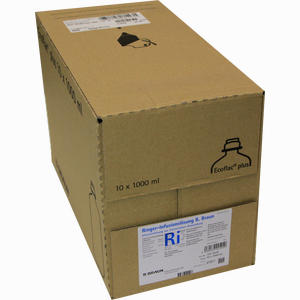 Ringer- Infusionslösung B.braun Ecoflac Plus  10X1000 ml - ab 42,13 &euro;