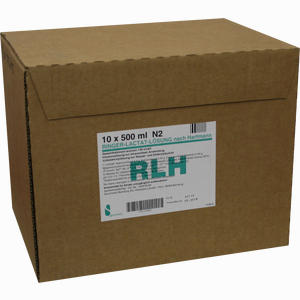 Ringer Lactat Lösung Pe- Flasche Infusionslösung  10 x 500 ml - ab 46,43 €