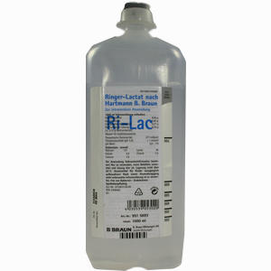 Ringer- Lactat Nach Hartmann B. Braun Ecoflac Plus Infusionslösung 1000 ml - ab 6,84 &euro;