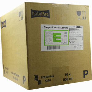 Ringerlactat Lösung Plastikflaschen Infusionslösung  10 x 500 ml - ab 32,60 €
