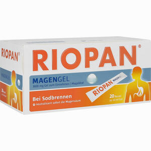 Riopan Magen Gel Stick- Pack 20 x 10 ml - ab 9,69 €