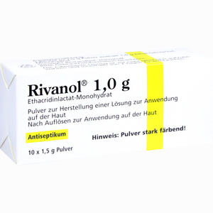 Rivanol 1.0g Pulver  10 Stück - ab 18,22 €