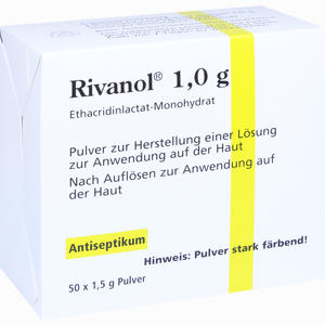 Rivanol 1.0g Pulver  50 Stück - ab 71,33 €