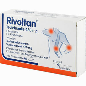 Rivoltan Teufelskralle 480mg Filmtabletten  100 Stück - ab 0,00 €
