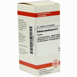 Robinia Pseud D3 Tabletten 80 Stück - ab 0,00 &euro;