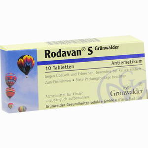 Rodavan S Grünwalder Tabletten 10 Stück - ab 0,00 €