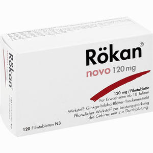 Rökan Novo 120 Mg Filmtabletten 120 Stück - ab 0,00 &euro;