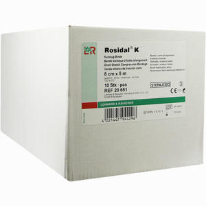 Rosidal K 8cmx5m Einz.verp. Steril Binde 10 Stück - ab 149,90 €