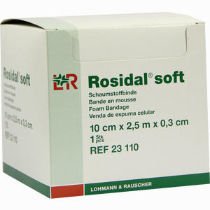 Rosidal Soft 10x0.3cmx2.5m Binde 1 Stück - ab 13,62 €