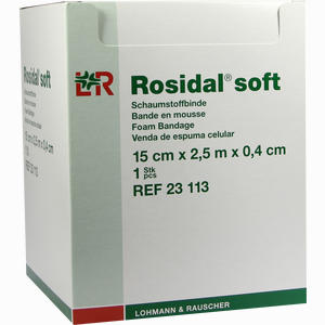 Rosidal Soft 15x0.4cmx2.5m Binde 1 Stück - ab 20,15 €
