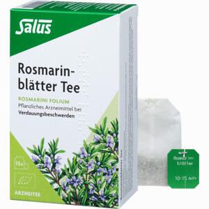 Rosmarinblätter Arzneitee Rosmarini Folium Salus Filterbeutel 15 Stück - ab 2,07 €
