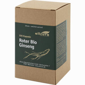 Roter Bio Ginseng Kapseln 100 Stück - ab 26,62 &euro;