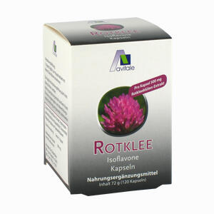 Rotklee Kapseln 500mg  120 Stück - ab 9,00 &euro;