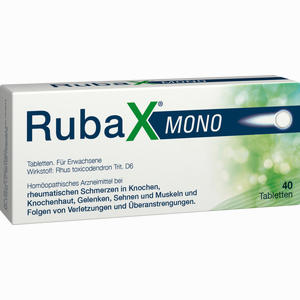 Rubax Mono Tabletten 40 Stück Rubax Mono Tabletten 40 Stück