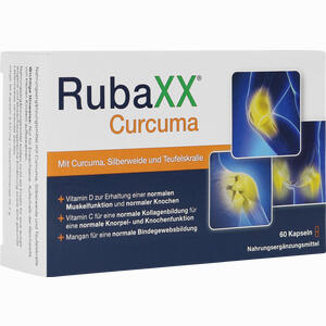 Rubaxx Curcuma Kapseln 60 Stück - ab 0,00 &euro;