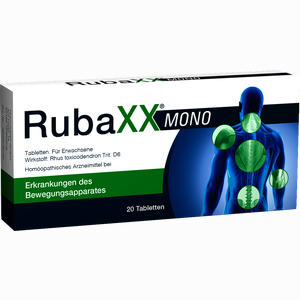 Rubaxx Mono Tabletten  20 Stück - ab 0,00 €