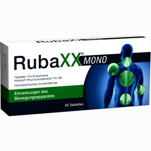 Rubaxx Mono Tabletten  40 Stück - ab 20,52 €
