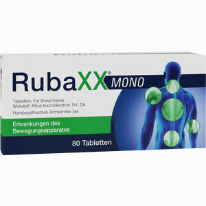 Rubaxx Mono Tabletten  80 Stück