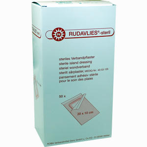 Rudavlies Ster 20cmx10cm Verbandpflaster  50 Stück - ab 11,47 &euro;