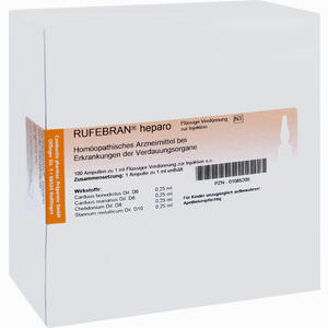 Rufebran Heparo Ampullen 100 Stück - ab 0,00 €