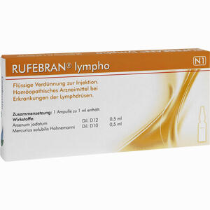 Rufebran Lympho Ampullen 10 Stück - ab 14,70 &euro;