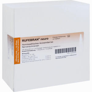 Rufebran Neuro Ampullen 100 Stück - ab 89,60 €