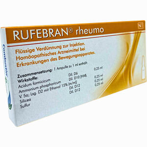Rufebran Rheumo Ampullen 10 Stück - ab 13,83 €