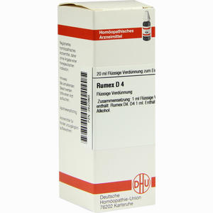 Rumex D4 Dilution 20 ml - ab 8,40 €