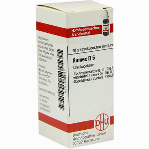 Rumex D6 Globuli 10 g - ab 7,08 €