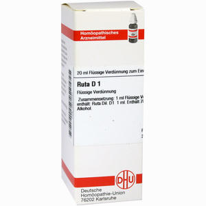 Ruta D 1 Dilution DHU-Arzneimittel 20 ml - ab 10,76 €