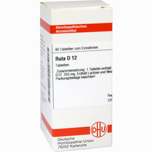Ruta D12 Tabletten 80 Stück - ab 8,01 €